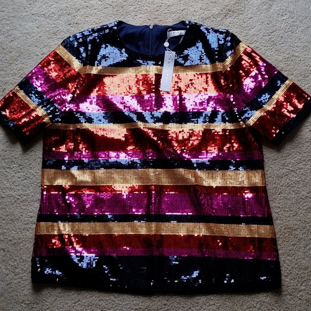 Trina Turk sequin top. *NEW*